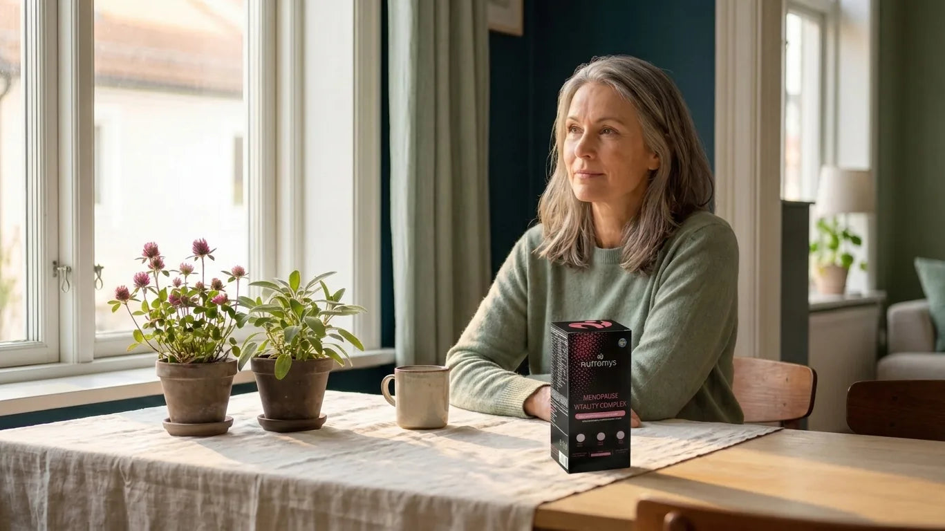 Traitement naturel de la ménopause sans hormones — Nutremys Menopause Vitality Complex