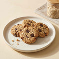 Galletas avena y chocolate con proteínas: snack sano