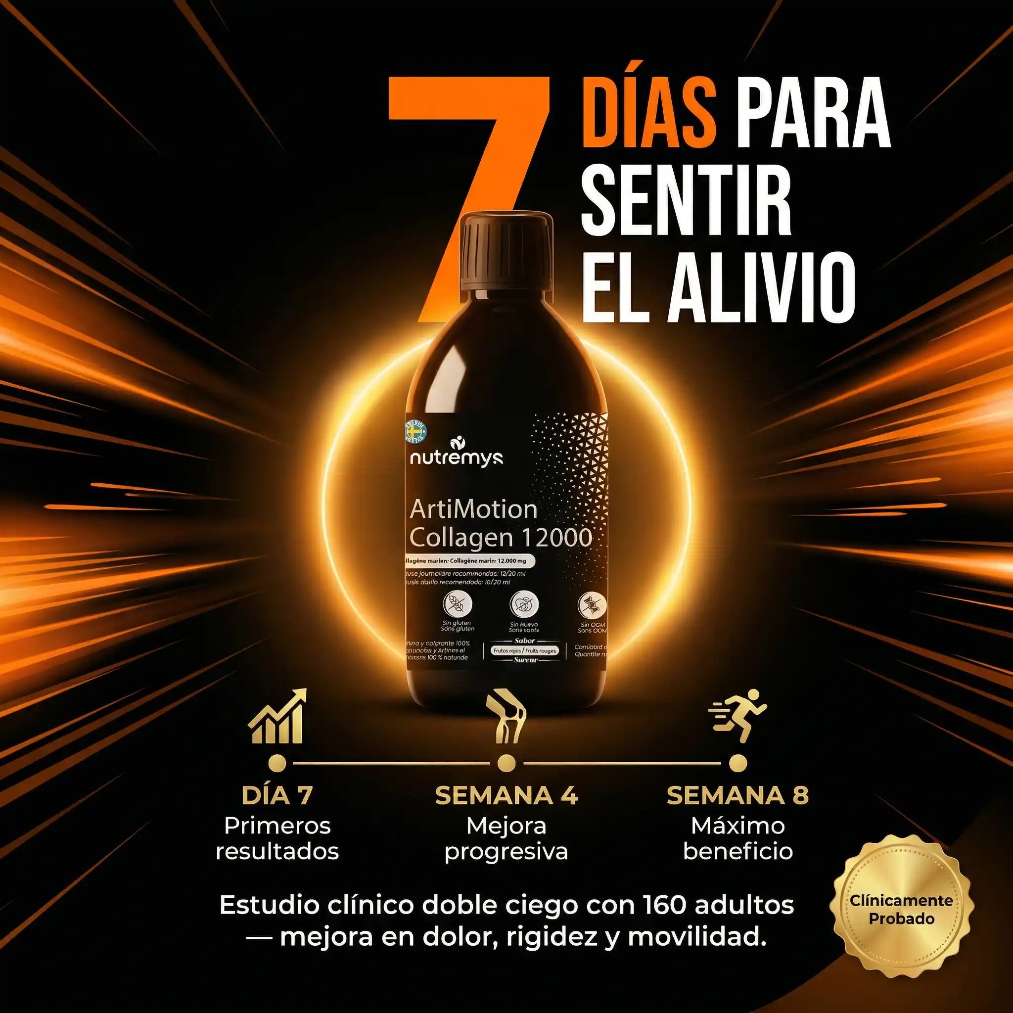 ArtiMotion Collagen 12000 · 12.000 mg colágeno hidrolizado alta absorción 90%