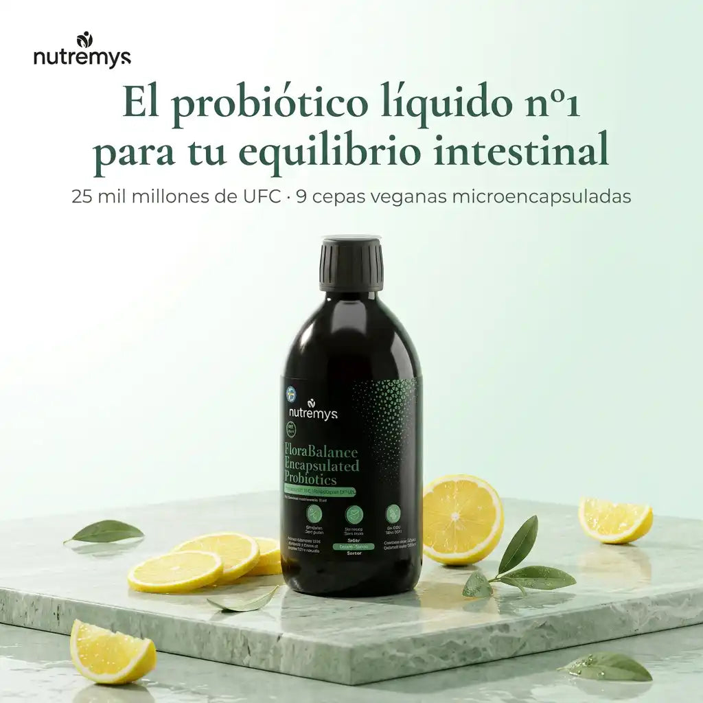 FloraBalance Encapsulated Probiotics - Probióticos Encapsulados 25¹⁰ UFC Nutremys