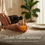 Menopause Vitality Complex · Rutina diaria: 25 ml cada mañana · Nutremys